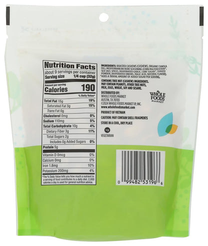 365 Nuez de La India Sabor Hierbas Mediterráneas 284 g