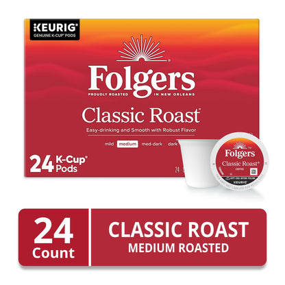 Café Folgers Classic Roast K-Cup 24 Pack 2