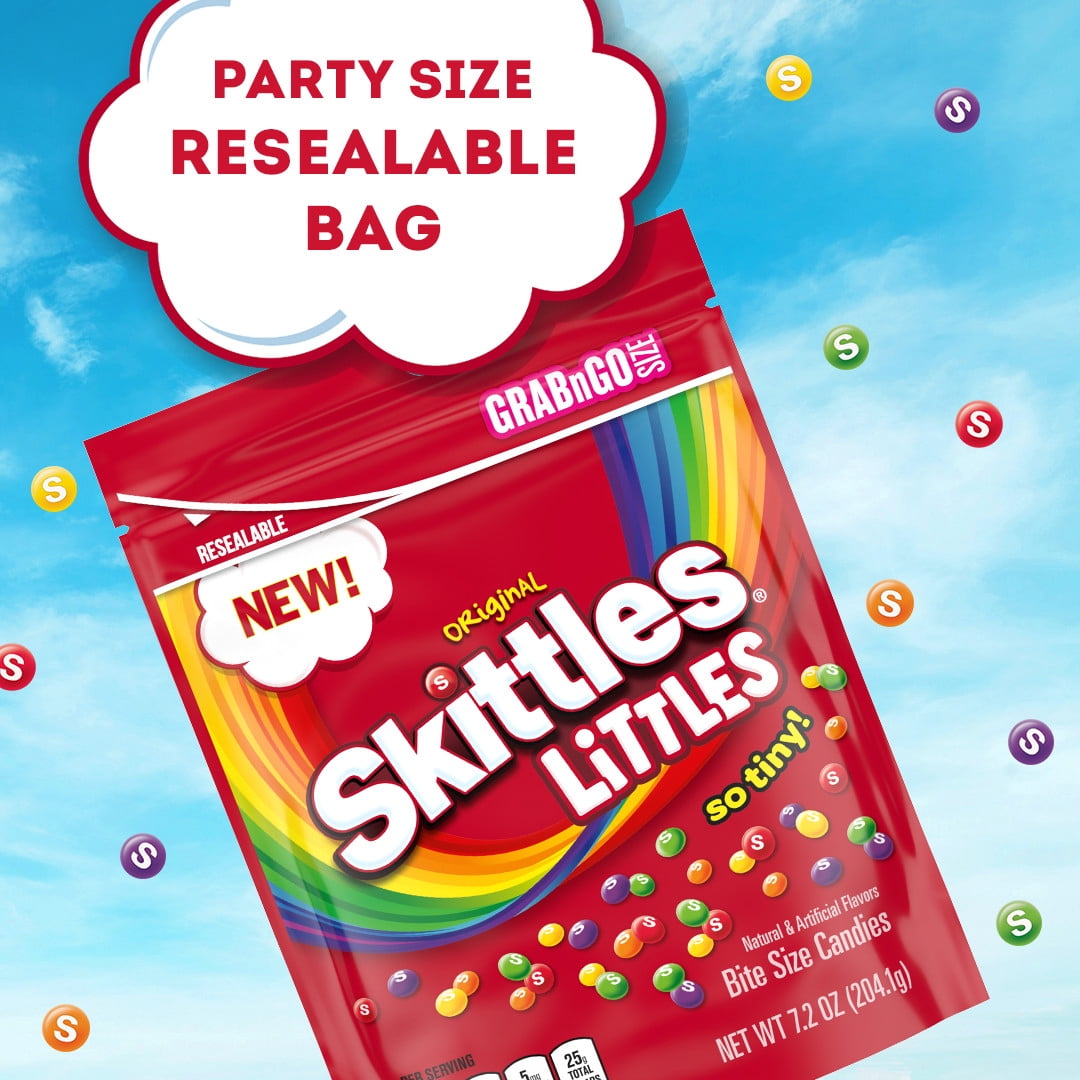 Regalo SKITTLES Dulces Littles Originales 204g X4