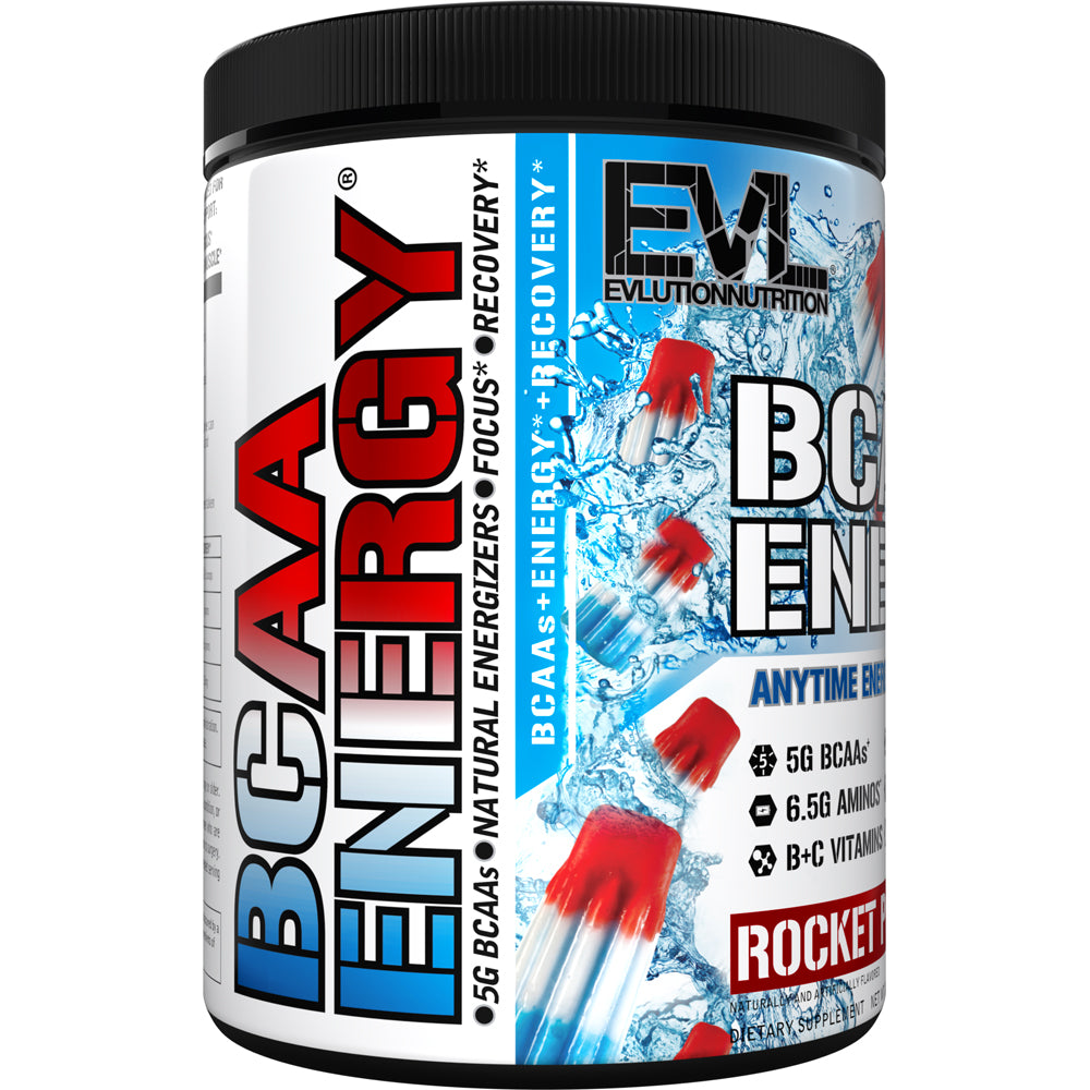 Evlution BCAA Energy preentreno Rocket Pop 30 porciones