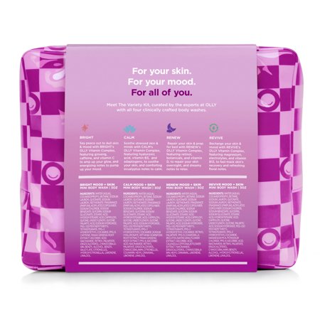 OLLY set mini geles de baño surtidos edición limitada 4 ct