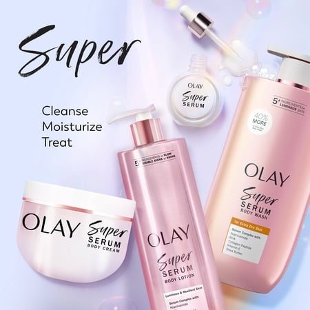Olay Super Serum gel de baño piel muy seca 28 fl oz