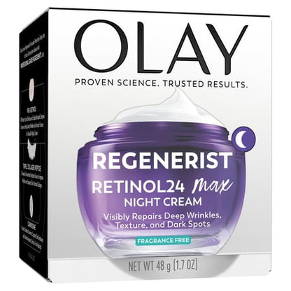 Olay Retinol 24 Max crema nocturna sin aroma 1.7 oz