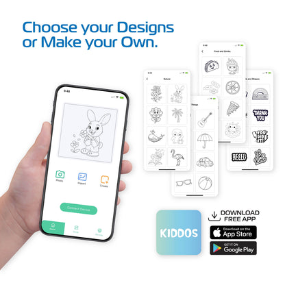 Kiddos Máquina Para Hacer Stickers Con Plumones