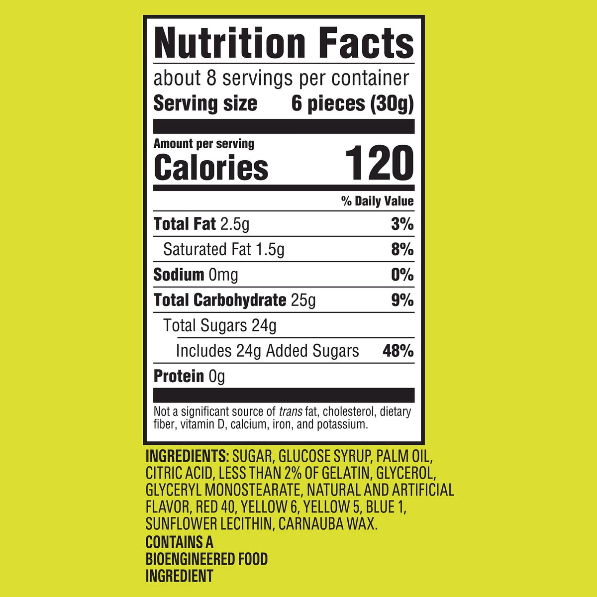 Regalo Sour Patch Kids Gomitas Chews 230g X2