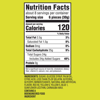 Regalo Sour Patch Kids Gomitas Chews 230g X2