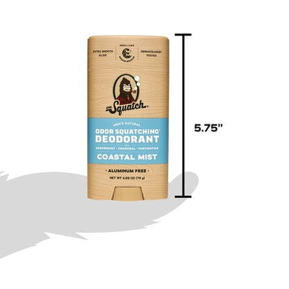 Dr. Squatch desodorante Coastal Mist 2.65 oz