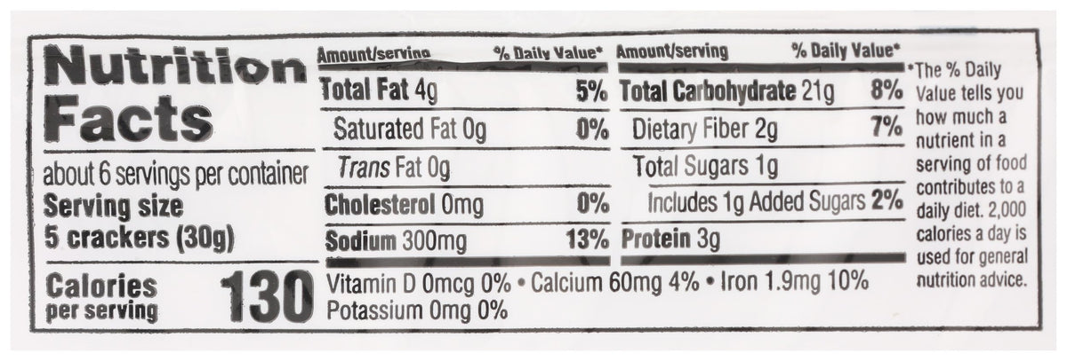 365 Galletas Planas Sazonado Everything 184 g