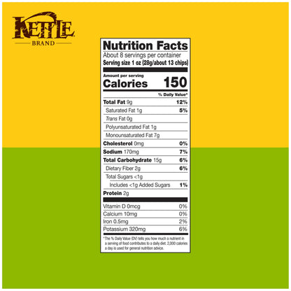 Kettle Brand Papas Fritas Sabor Jalapeño 213 g