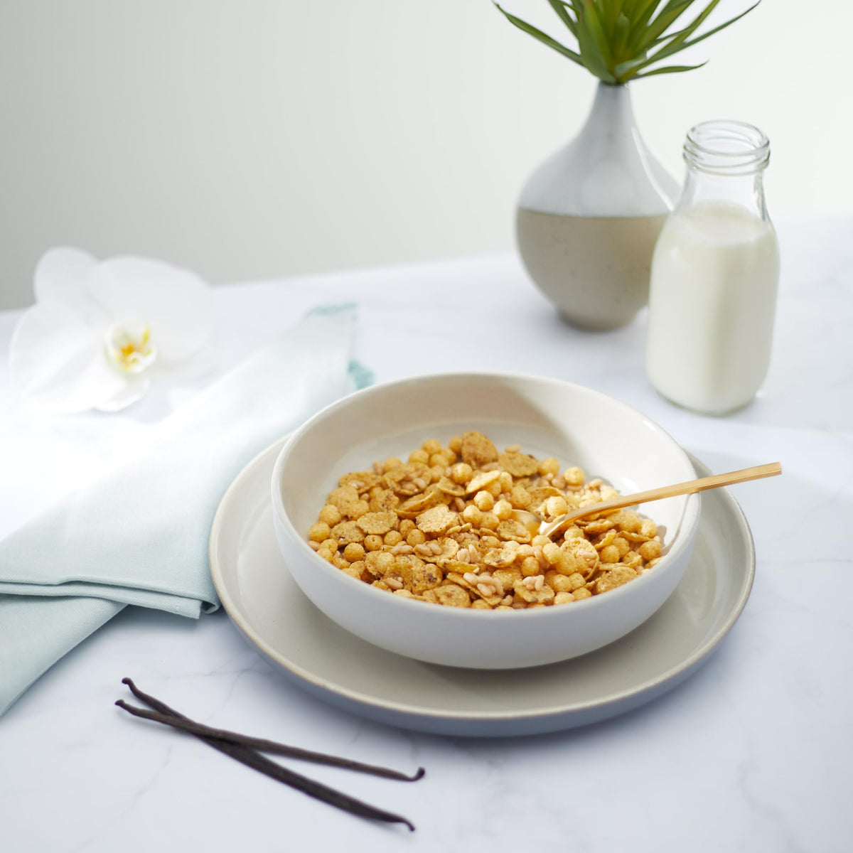 Nature's Path Cereal Orgánico Crunchy Vanilla Sunrise 301 g