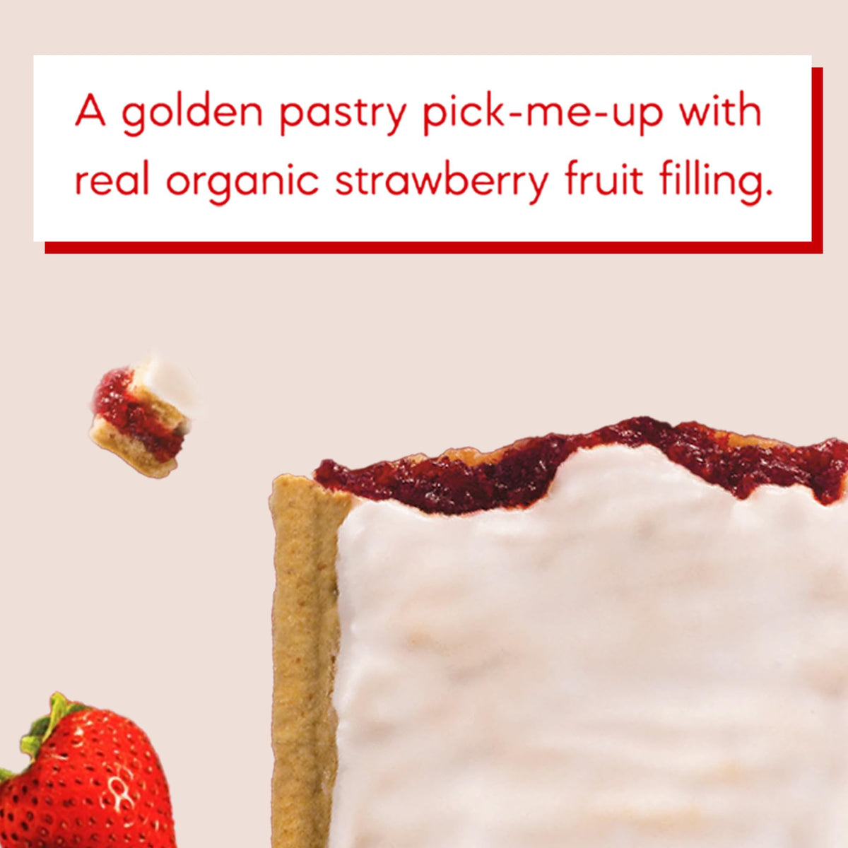 Nature's Path Pastelitos Tostables Orgánicos de Fresa Glaseados 312 g