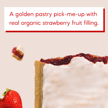 Nature's Path Pastelitos Tostables Orgánicos de Fresa Glaseados 312 g