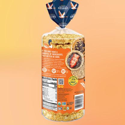 Lundberg Tortitas de Arroz Orgánicas Sabor Pan Tostado con Canela 252 g