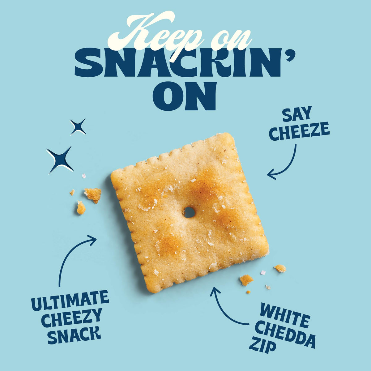 Back to Nature Galletas Sabor Queso Cheddar Blanco 142 g