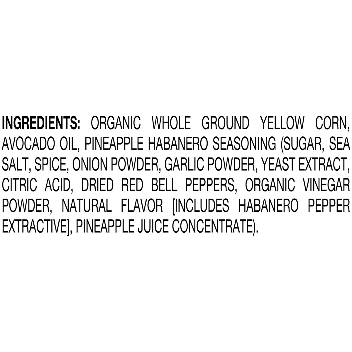 Late July Totopos Orgánicos Sabor Habanero Hawaiano 170 g