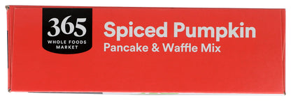 365 Harina para Hot Cakes y Waffles Pumpkin Spice 567 g