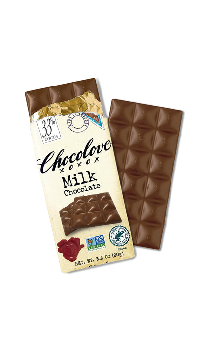 Chocolove Barra de Chocolate Belga con Leche 91 g