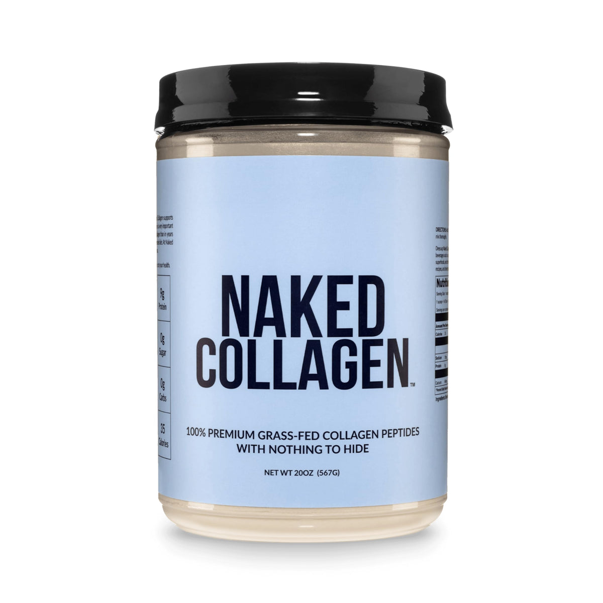 Naked Collagen Peptidos Colageno Bovino Sin Sabor 20 Oz