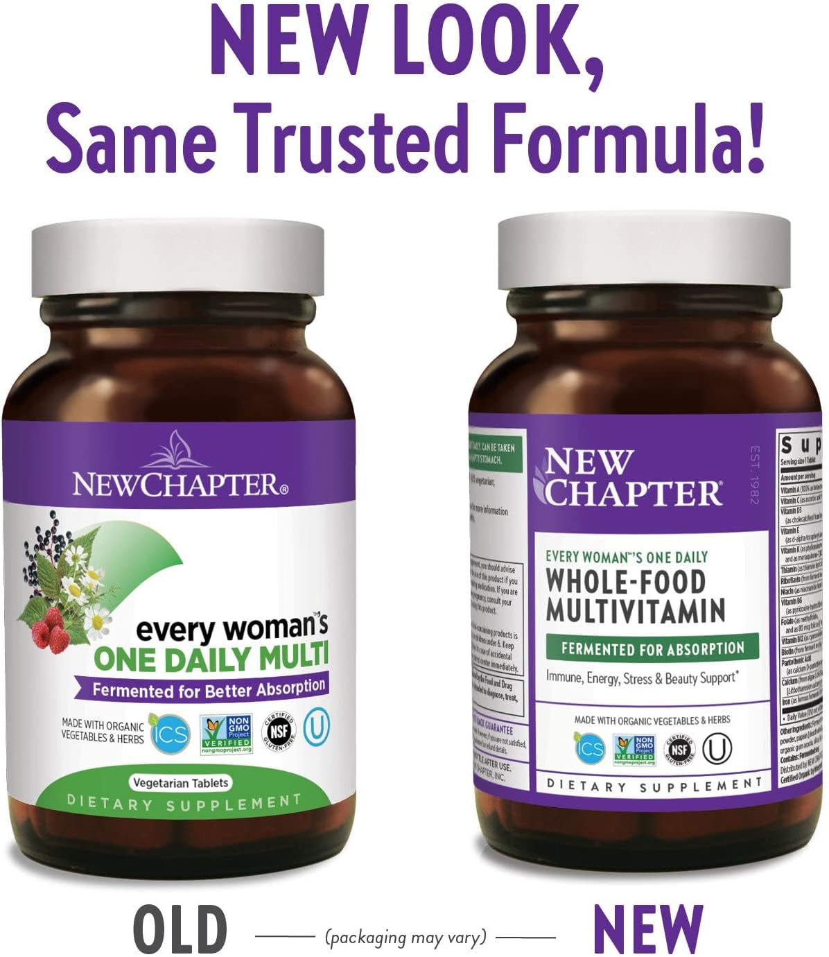 New Chapter Multivitamínico Every Woman's One Daily 24 Tabletas