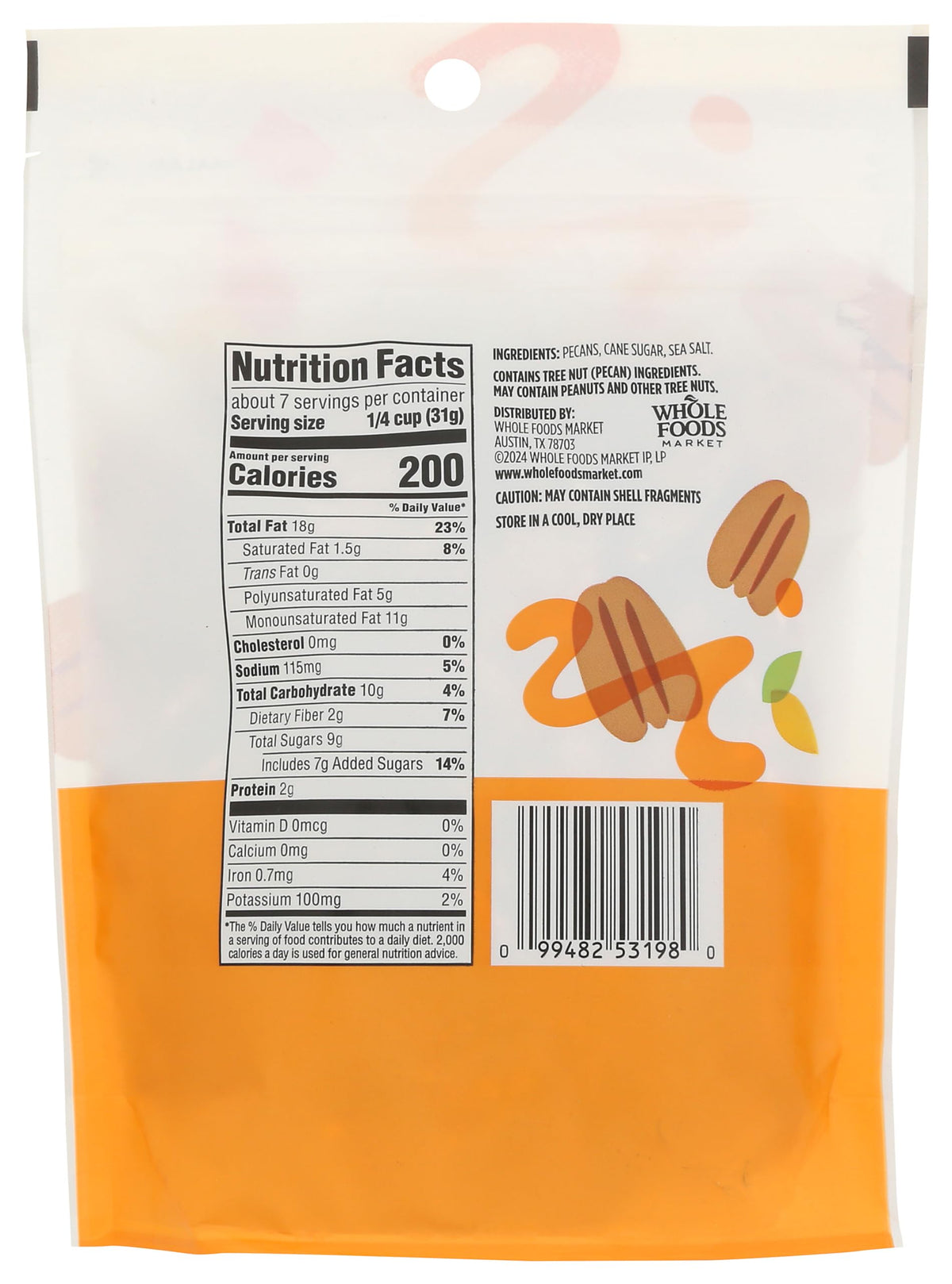 365 Nueces Pecanas Glaseadas 227 g