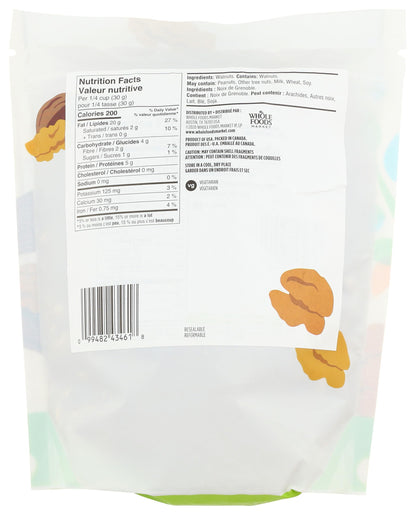 365 Nuez de Castilla en Mitades y Trozos 454 g