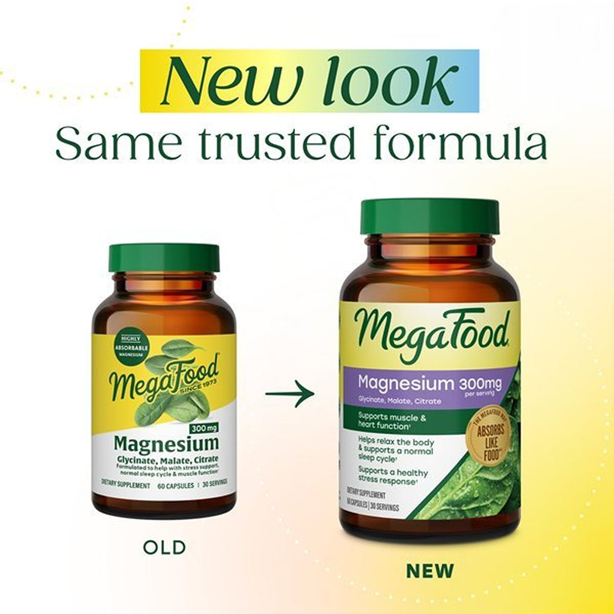 MegaFood Magnesio 300 Mg 120 Cápsulas