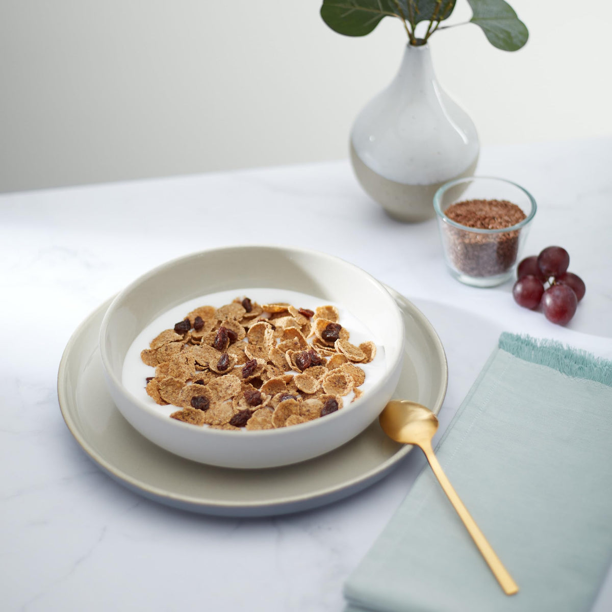 Nature's Path Cereal Orgánico de Salvado con Pasas y Linaza 397 g