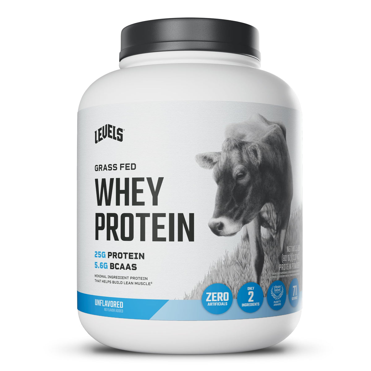 Levels Whey Proteina Suero Sin Sabor 5 Lb