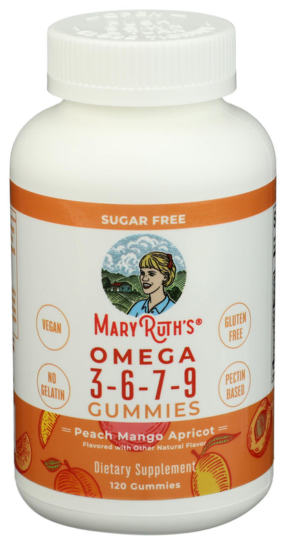 MaryRuth's Gomitas Omega 3-6-7-9 120 Piezas