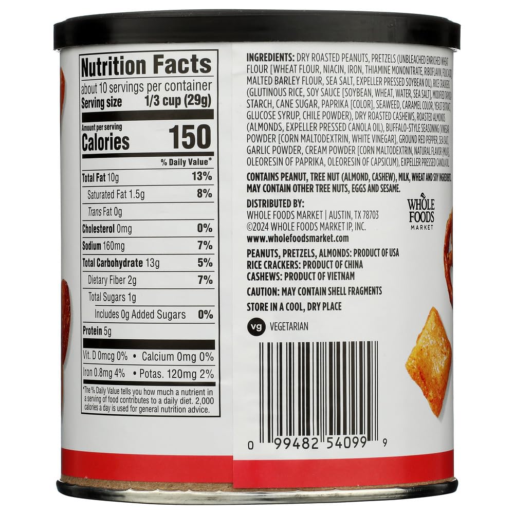 365 Mezcla de Botana Sabor Buffalo 284 g