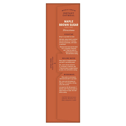 Bob's Red Mill Avena Instantánea Maple y Azúcar Morena 270 g