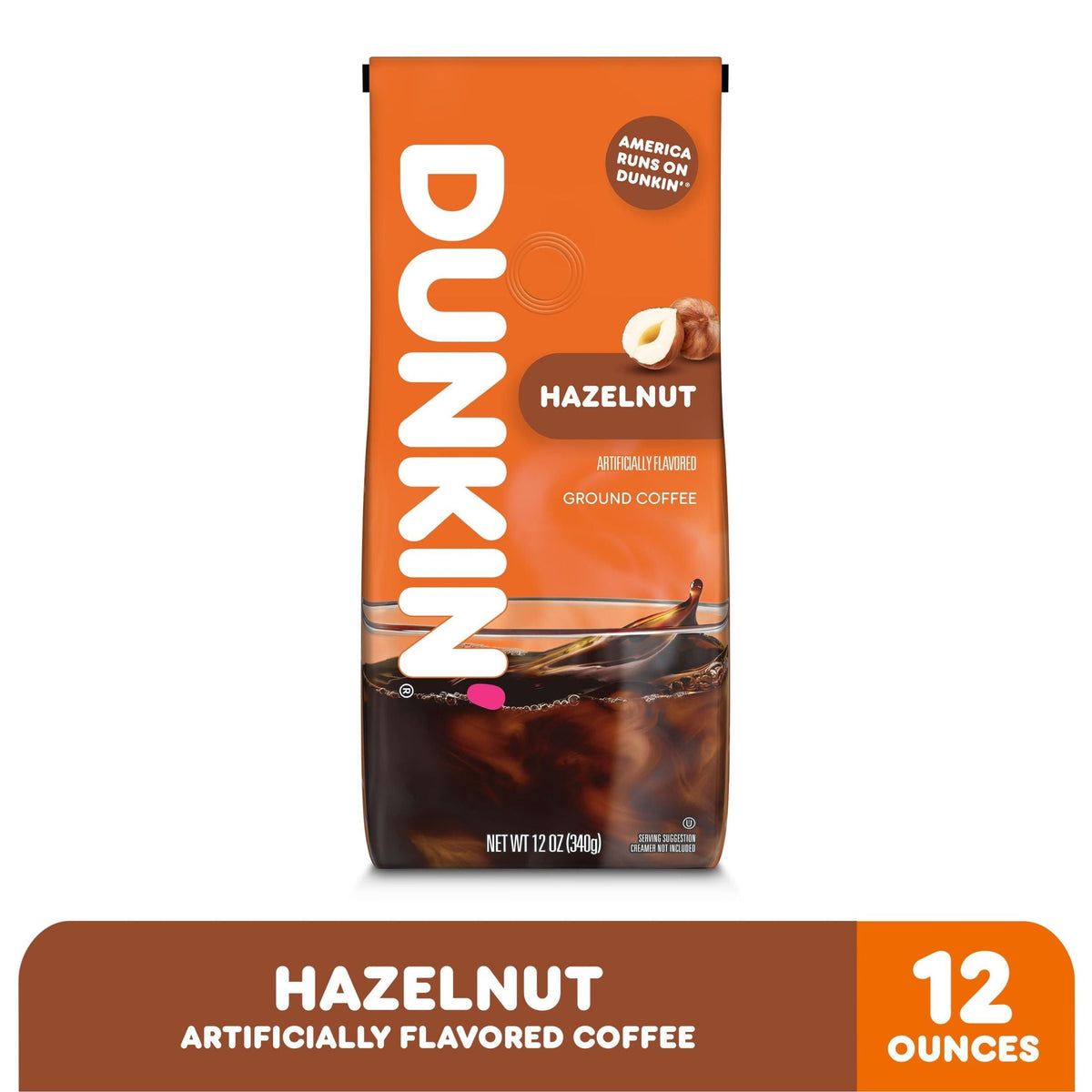 Dunkin' Hazelnut Café Molido 340 g
