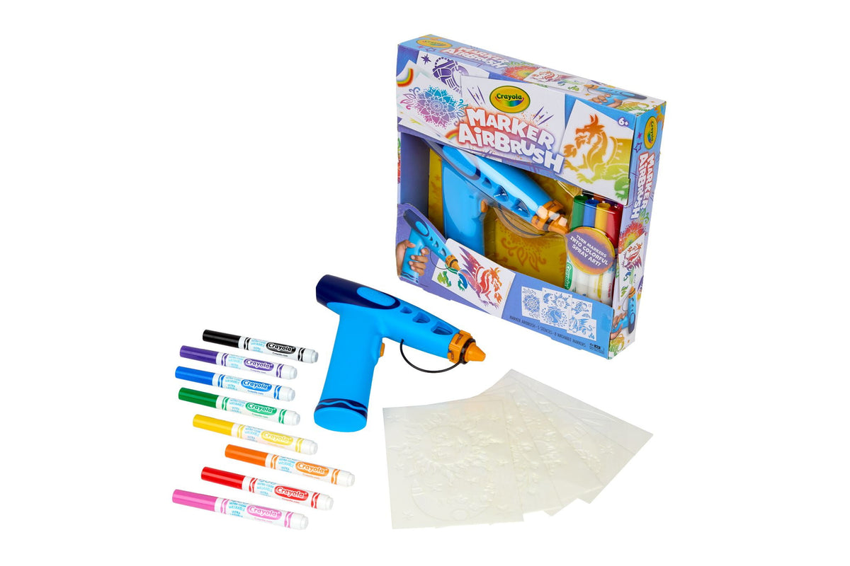Crayola Kit Aerógrafo De Plumones Spray Art