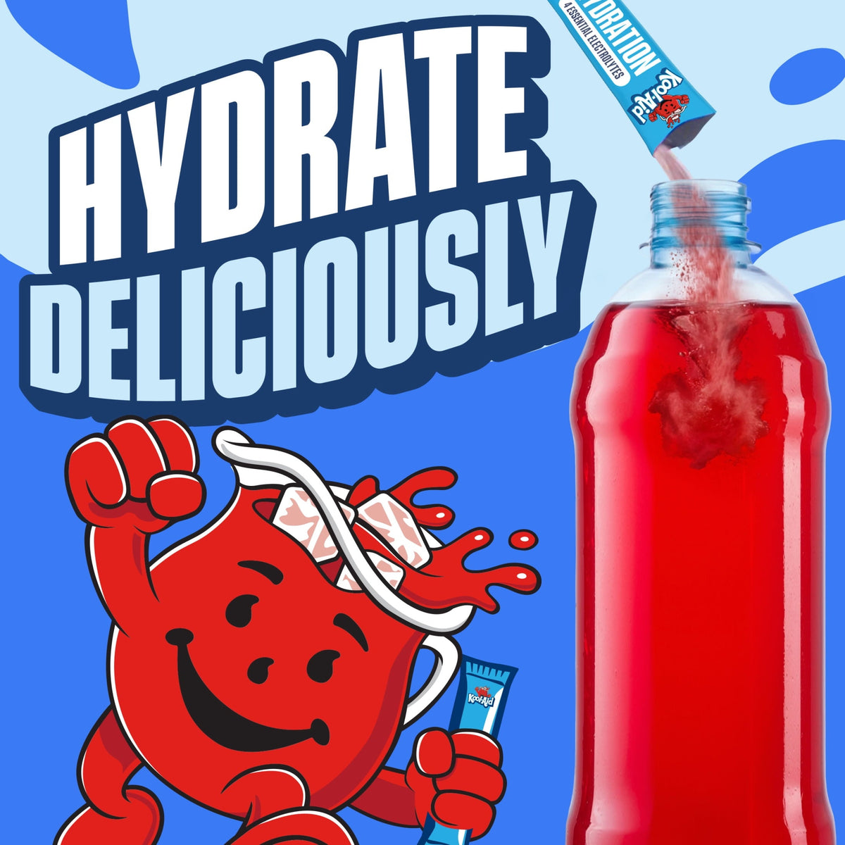 Kool-Aid Hydration Electrolitos 6 Sobres