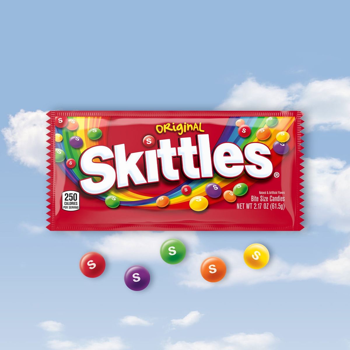 Regalo SKITTLES Dulces Originales 62g X4