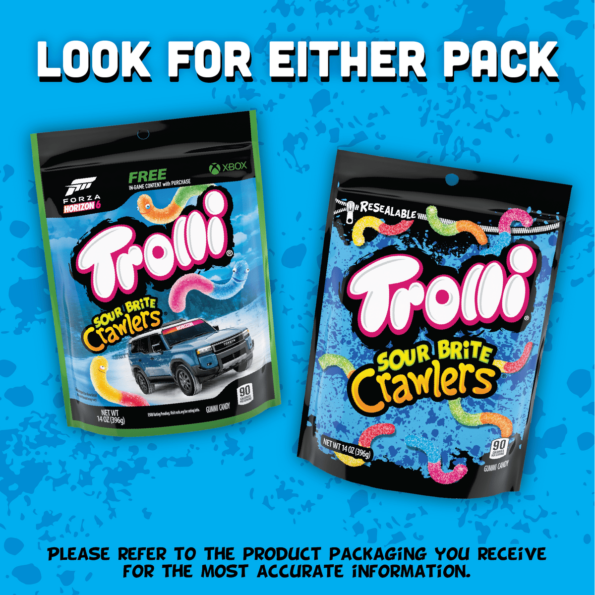 Trolli Sour Brite Crawlers Gusanitos Ácidos