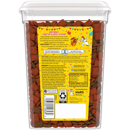 Premios Gato Temptations Langosta Res 454g Pack 3