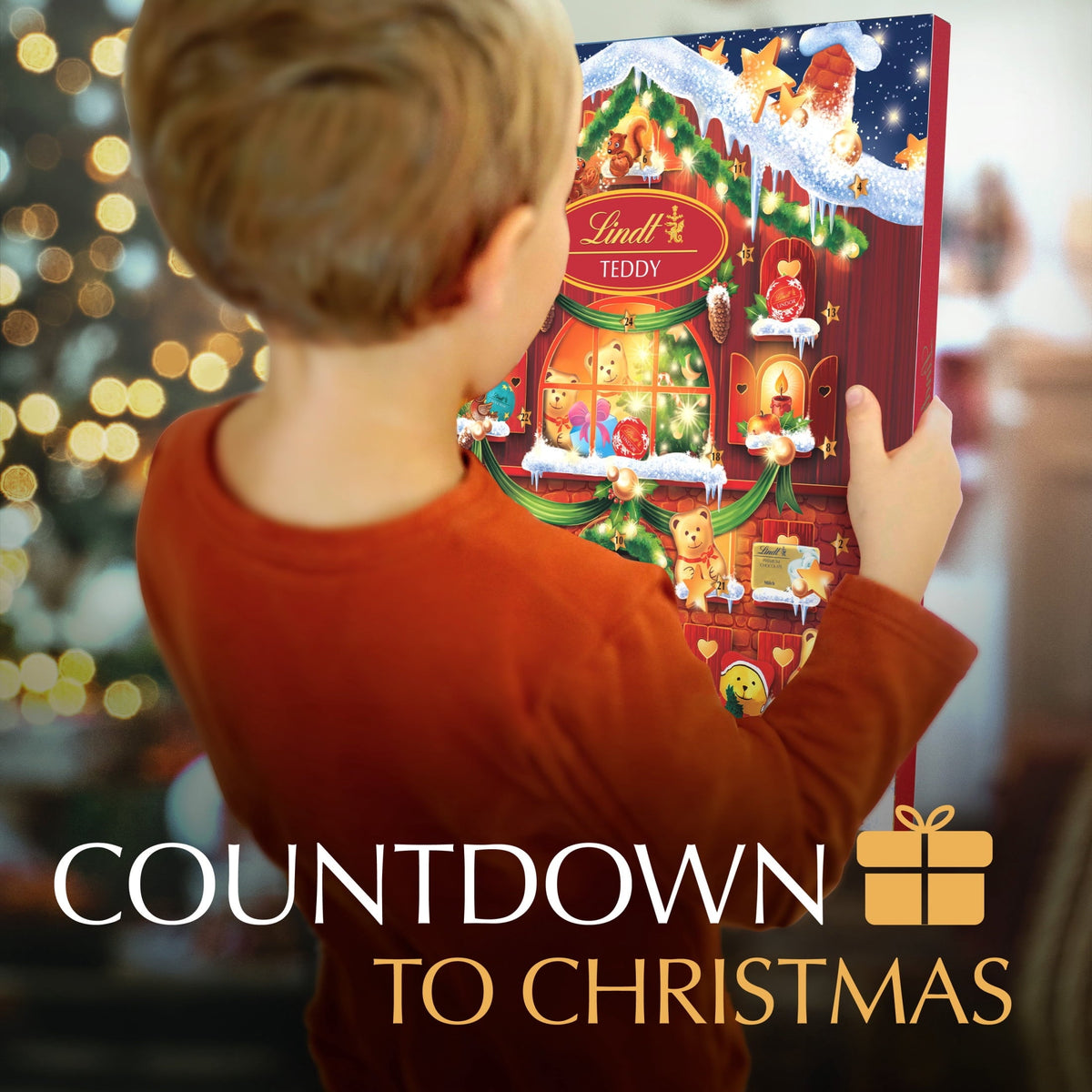 Lindt Teddy Calendario de Adviento 127 g