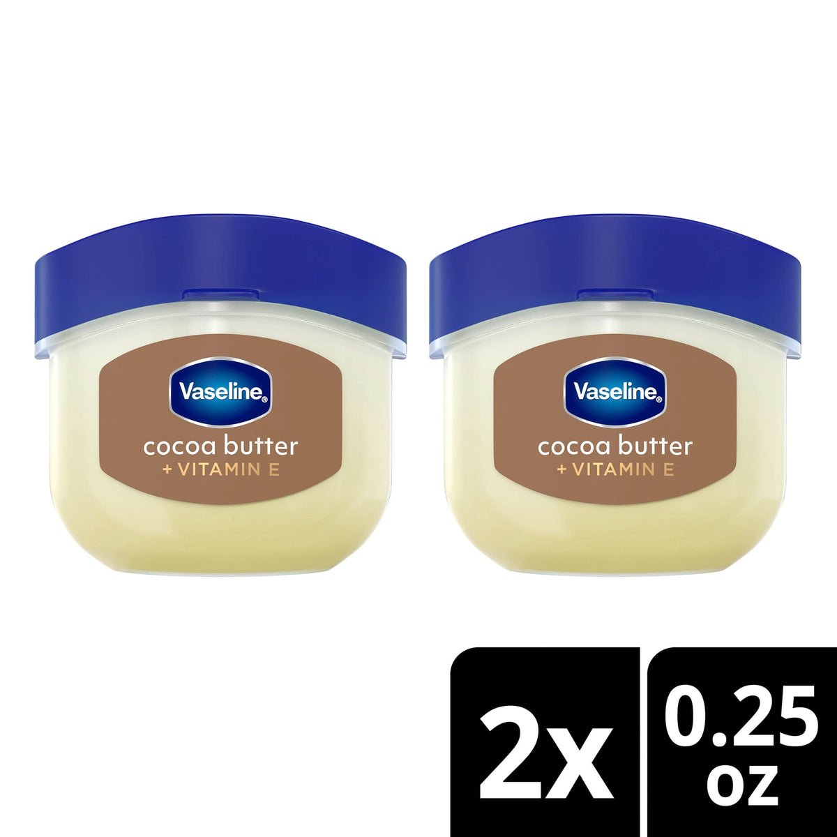 Bálsamo Labial Vaseline Cacao 2 Piezas Pack 4