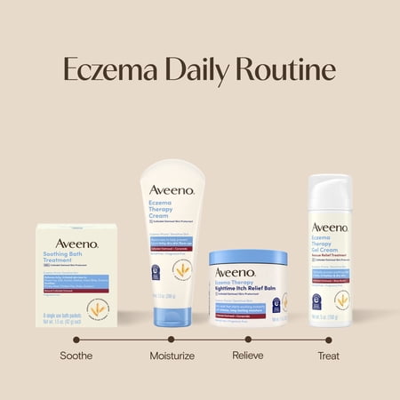 Aveeno Eczema Therapy Nighttime Itch Relief Body Balm, 11 oz