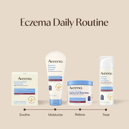 Aveeno Eczema Therapy Nighttime Itch Relief Body Balm, 11 oz