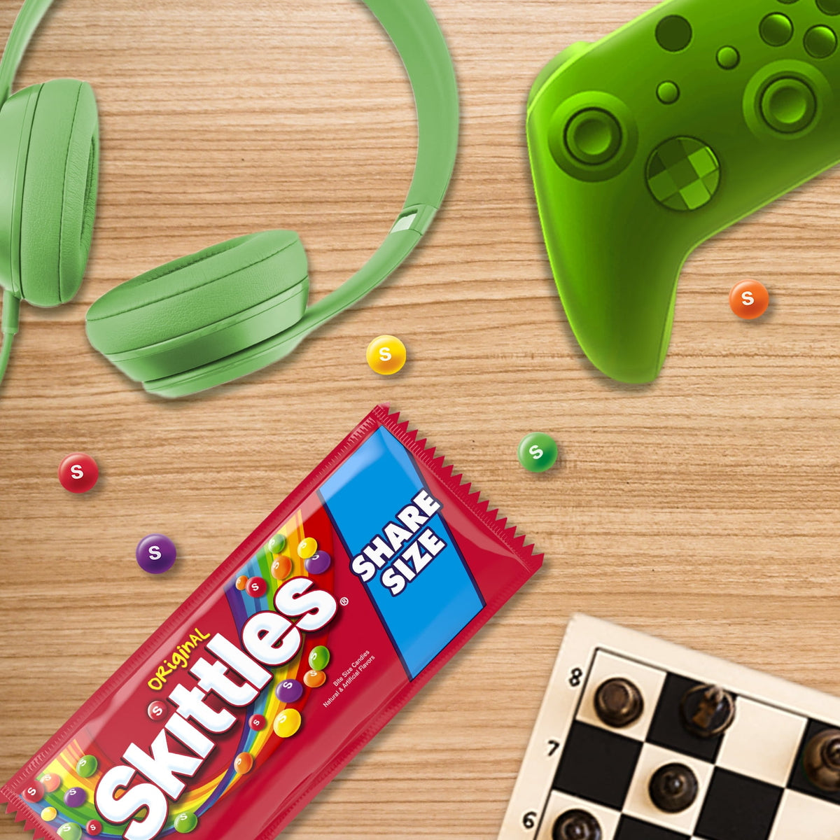 Regalo SKITTLES Dulces Originales 113g X4