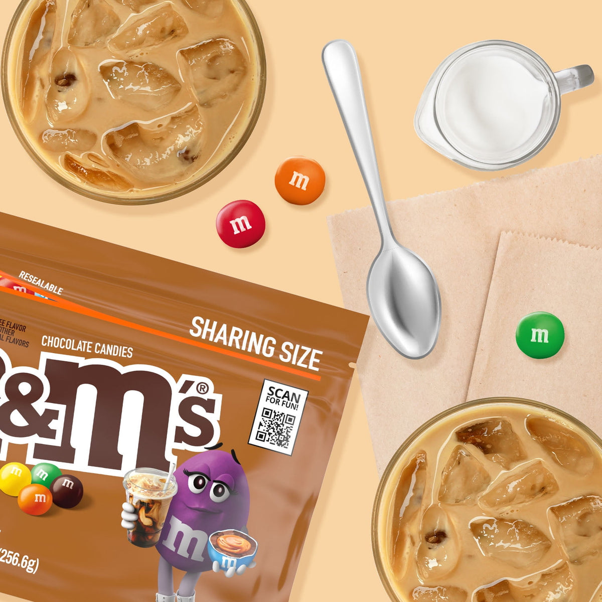 Regalo M&M'S Chocolates Caramelo Café 257g X2