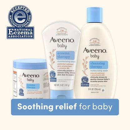 Aveeno Baby bálsamo nocturno avena coloidal 5.5 oz