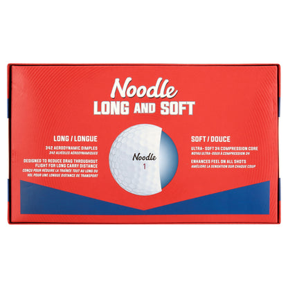 Pelotas De Golf Noodle Long And Soft Blancas 15 Piezas