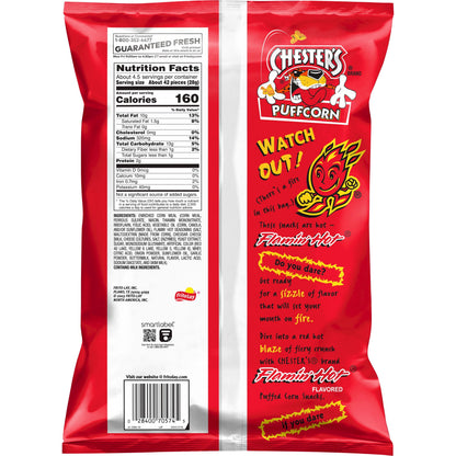 Chester's Puffcorn Flamin' Hot 120 g