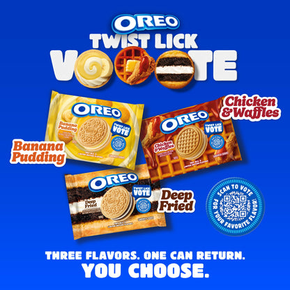 Galletas Oreo Pudín De Plátano Edición Limitada 303g Pack 4