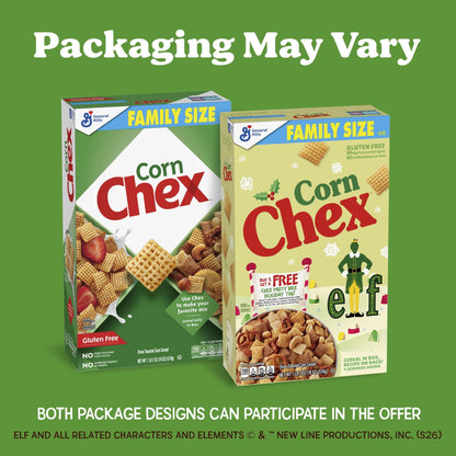 Chex Corn Cereal Edición Navideña 8 Cajas 510 g