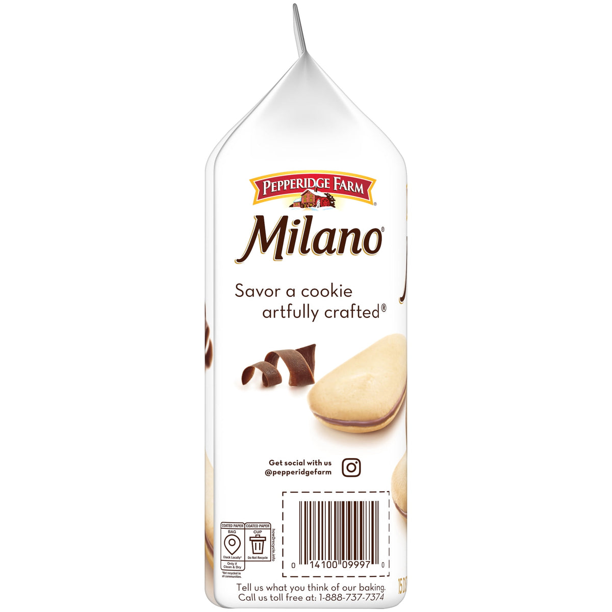 Regalo Pepperidge Milano Choc Leche 170g X2