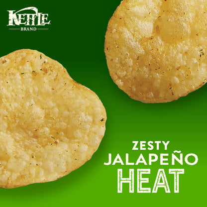 Kettle Brand Papas Air Fried Sabor Jalapeño 184 g